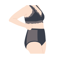 Cargar imagen en el visor de la galería, Panties menstruales (Calypso)