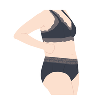 Cargar imagen en el visor de la galería, Panties menstruales (Dione)