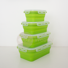 Cargar imagen en el visor de la galería, Set tuppers plegables