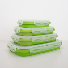 Cargar imagen en el visor de la galería, Set tuppers plegables