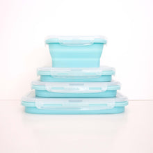 Cargar imagen en el visor de la galería, Set tuppers plegables